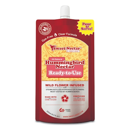 Sweet-Seed Sweet-Seed Sweet-Nectar Hummingbird Sucrose Nectar 8.5 oz B-HRTU-250
